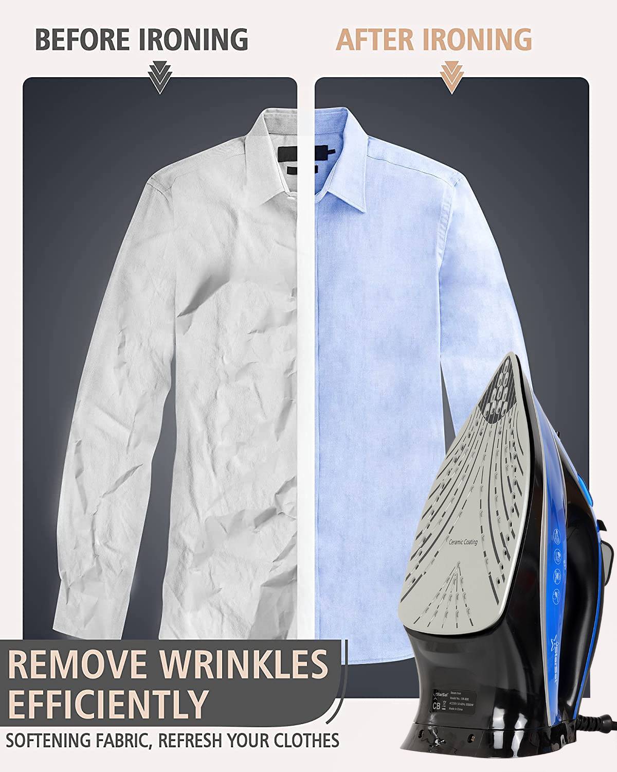 StarSat SIR-800 SteamGlide Pro Iron - Image 3