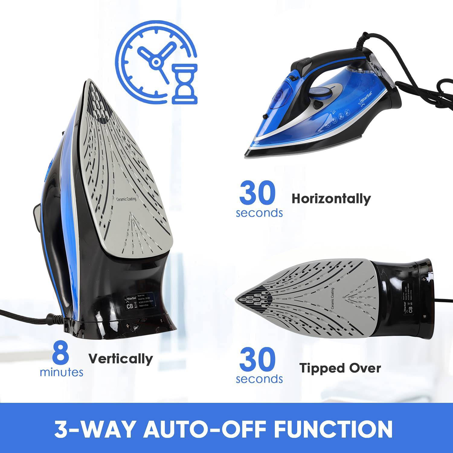 StarSat SIR-800 SteamGlide Pro Iron - Image 6